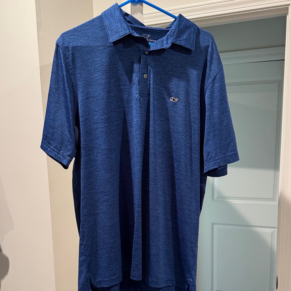 Vineyard Vines Men's Navy Polo Shirt